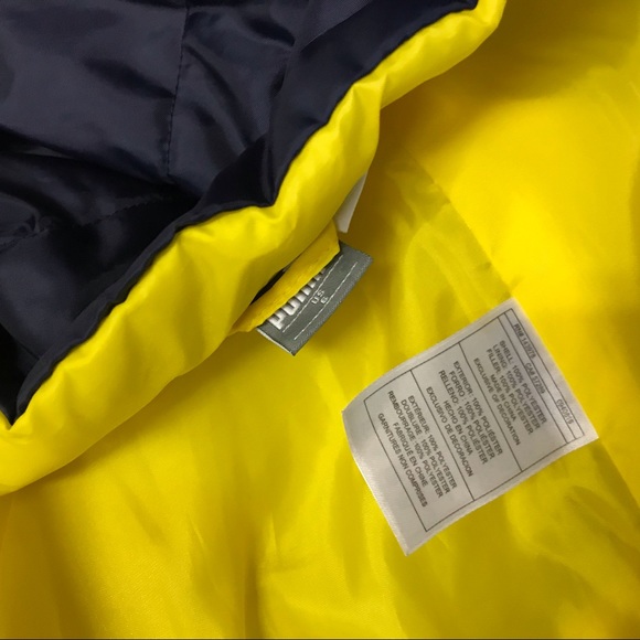 Puma Yellow & Navy Vest - Picture 4 of 5